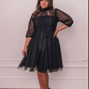 JessaKae Cecilia Dress – Black – 2X – NWT